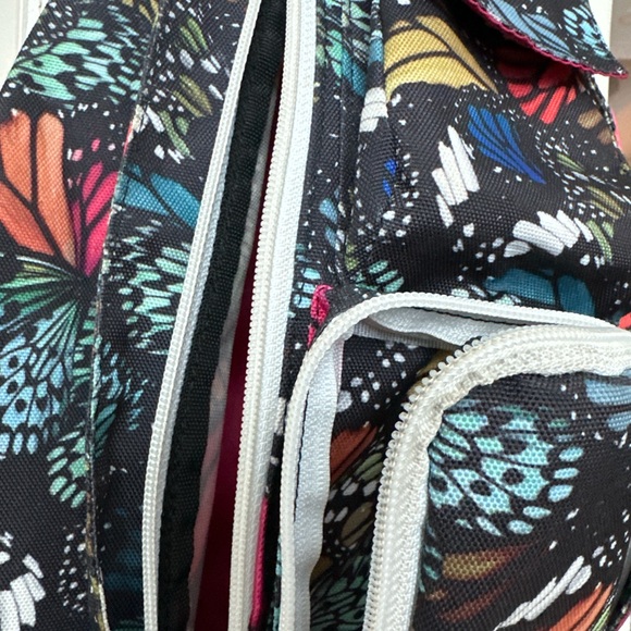 Polyester butterfly rope bag -well used - Picture 3 of 9